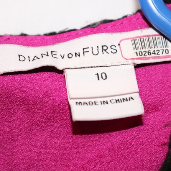 Diane Von Furstenberg floral sequin lace dress - Picture 5 of 6